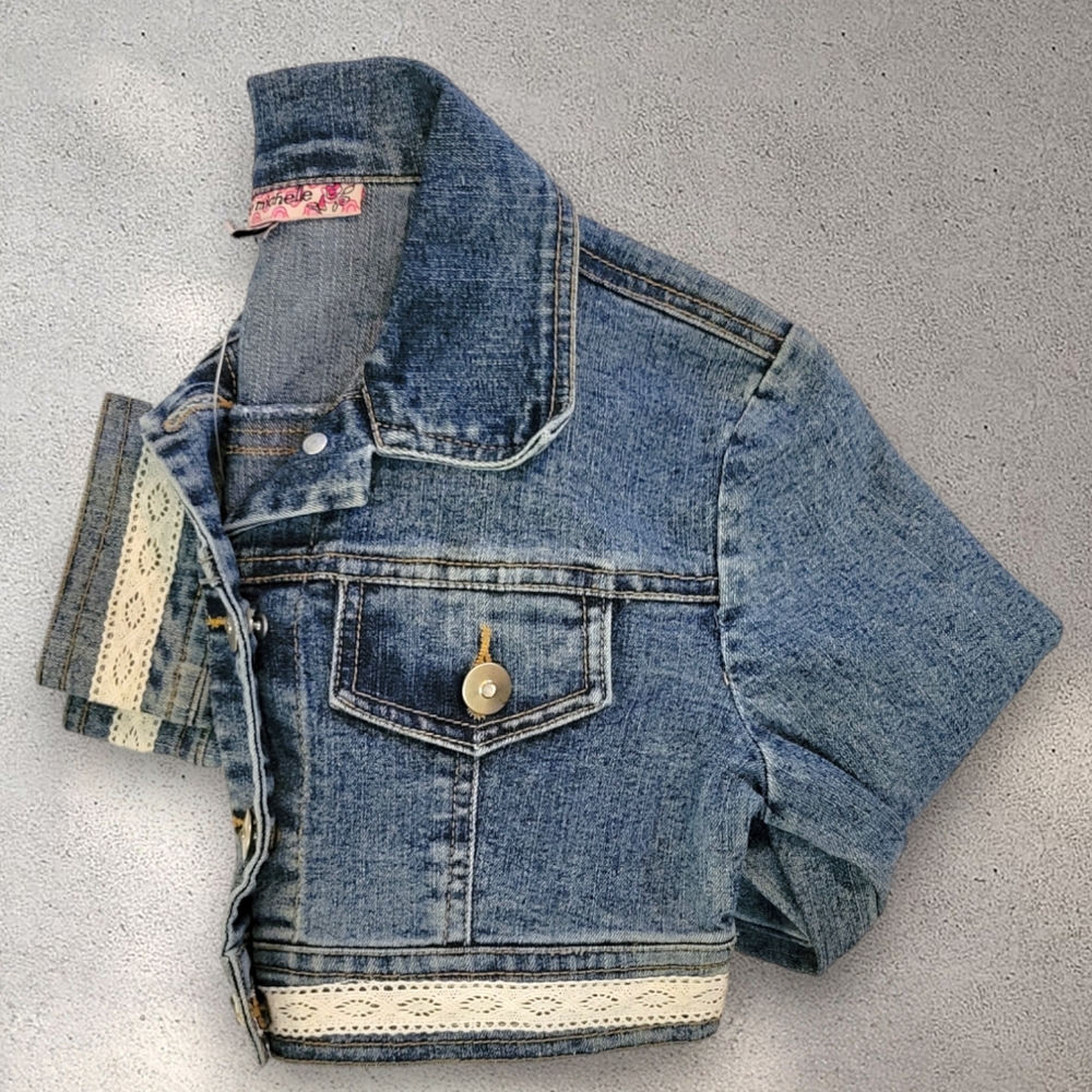 Cropped Jean Jacket - Picture 7 of 12